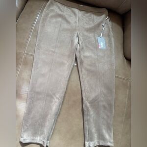 Preston & York Light Brown Suede Apparel